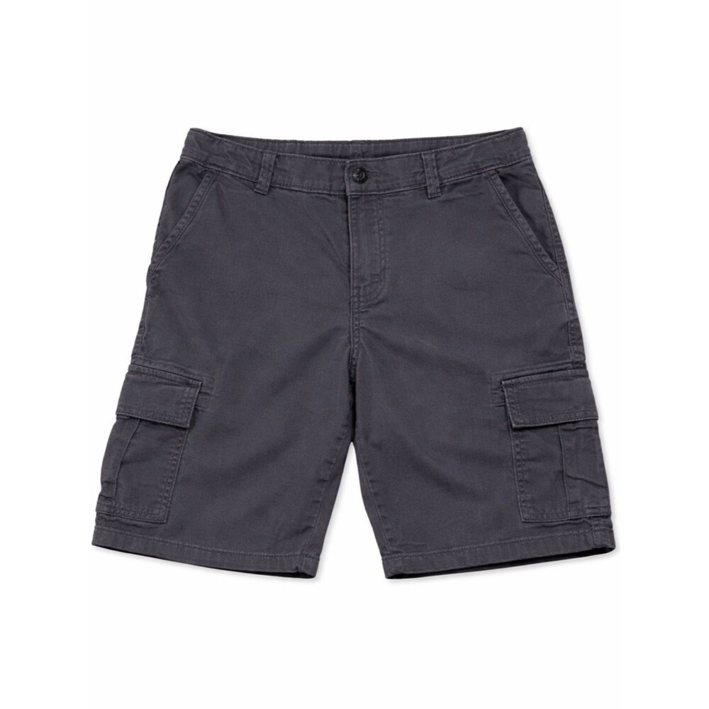 Boys Cargo Shorts Gray Size 14 Thereabouts Utility Pockets School Casual